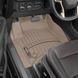 3D килимки для Cadillac Escalade, Chevrolet Suburban, Tahoe, GMC Yukon 2020- бежеві передні WeatherTech 4516321 236977 фото 1