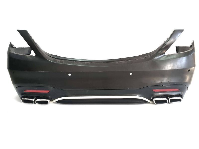 Задний бампер (стиль S63 AMG) на Mercedes S-class W222 2017-2020 429744 фото