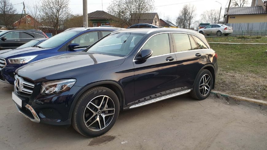 Подножки на Mercedes GLC-class X253 2015-2019 428885 фото