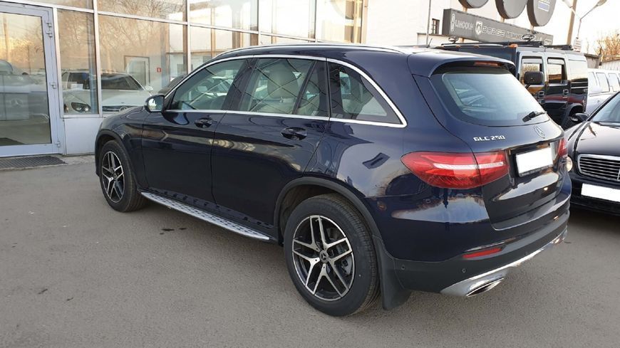 Подножки на Mercedes GLC-class X253 2015-2019 428885 фото