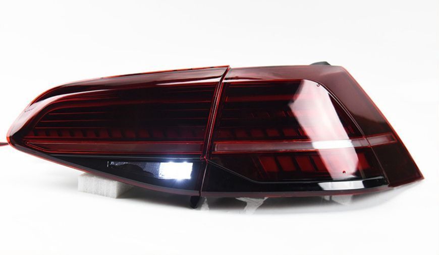 Задние фонари на Volkswagen Golf 7 2013-2017 LED стиль 7.5 красные RSU 430486 фото