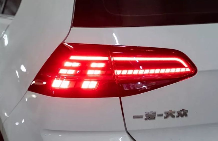 Задние фонари на Volkswagen Golf 7 2013-2017 LED стиль 7.5 красные RSU 430486 фото