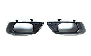 Насадки на выхлоп для BMW X5 G05, X6 G06, X7 G07 2018- Black под M-Sport Paket оригинал 18302464503 423422 фото