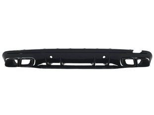 Диффузор (заднего бампера) Full Black (стиль C63 S) Sedan на Mercedes C-class W205 2018-2021 427851 фото