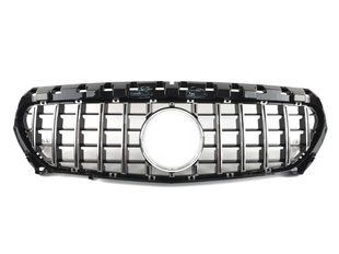 Решітка радіатора на Mercedes CLA-class C117 2013-2017 GT Chrome Black 427600 фото