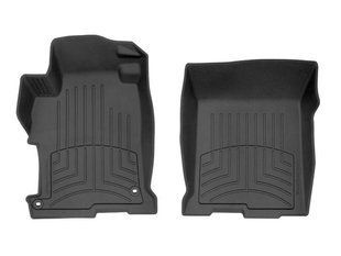 3D килимки для Honda Accord 2012-2017 чорні передні WeatherTech HP 444811IM 333719 фото