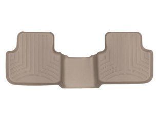3D килимки для Audi Q7, Q8 2016- бежеві задні без кріплень WeatherTech 458875 240164 фото