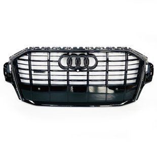 Решітка радіатора на Audi Q7 2020- Black 431244 фото