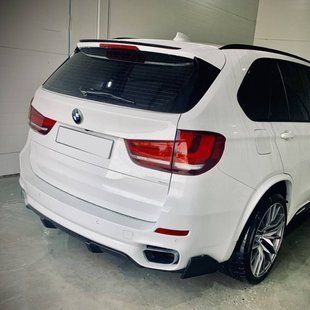 Спойлер на BMW X5 F15 2013-2018 M Performance чорний глянець 430918 фото