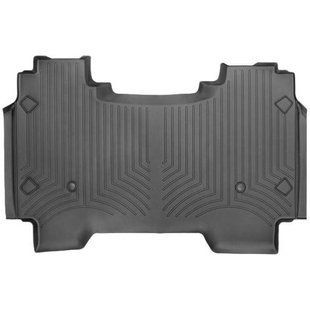 3D килимки для Dodge Ram 2019- Crew Cab, без коробу чорні задні WeatherTech 4414282 98165 фото