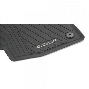 Коврики в салон Volkswagen Golf 8 2020- резиновыект 4шт (фольксваген гольф) 5H106150082V 319007 фото
