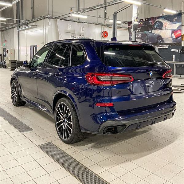 Насадки на вихлоп для BMW X5 G05, X6 G06, X7 G07 2018- Black під M-Sport Paket оригінал 18302464503 423422 фото