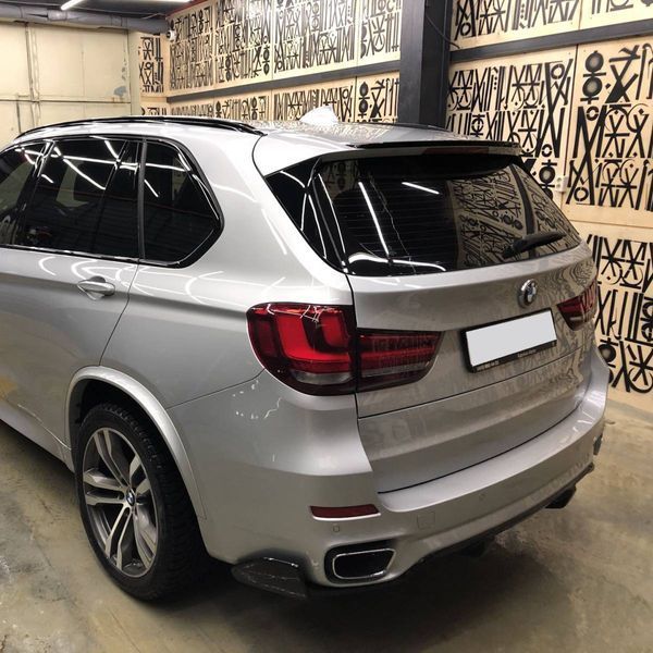 Спойлер на BMW X5 F15 2013-2018 M Performance чорний глянець 430918 фото Спойлер на BMW X5 F15 2013-2018 M Performance чорний глянець 430918 фото