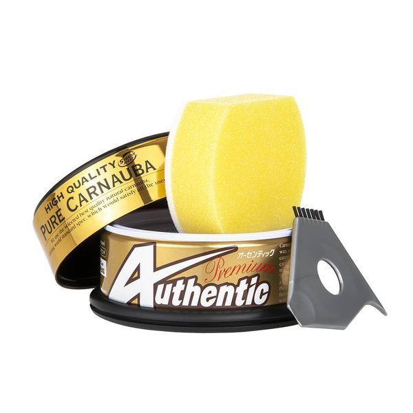Натуральный воск Soft99 Authentic Ultra Premium 83% Carnauba 200 г с кристальным блеском 417696 фото