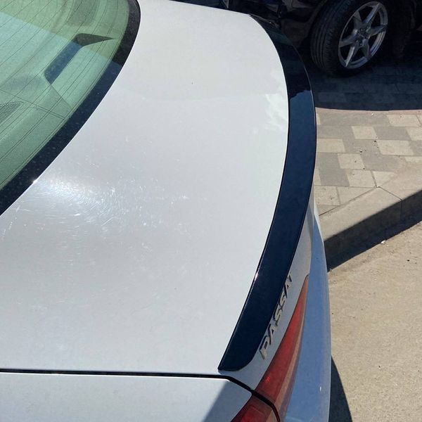 Спойлер на Volkswagen Passat 2011-2019 USA чорний глянець 399735 фото