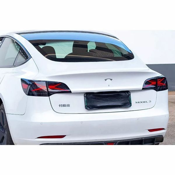Задние фонари на Tesla Model 3 2017-2022 LED стиль X 430444 фото
