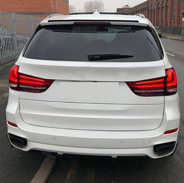 Спойлер на BMW X5 F15 2013-2018 M Performance чорний глянець 430918 фото Спойлер на BMW X5 F15 2013-2018 M Performance чорний глянець 430918 фото