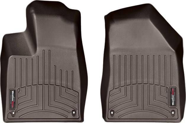3D коврики для Chrysler 200 2015- какао передние WeatherTech 476891 239793 фото