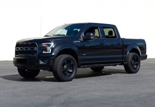 Дефлекторы окон на Ford F-150 2015- Crew Cab Premium Series WELLvisors 3-847FD015 162727 фото