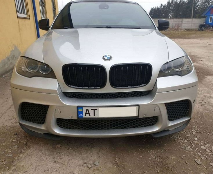 Ноздри Черный глянец (Двойные M-Look) на BMW X5 E70 2010-2013 429036 фото