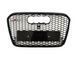 Решетка радиатора на Audi A6 C7 2011-2014 в стиле RS6 Black под камеру 427319 фото 1