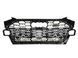 Решетка радиатора Chrome Black (в стиле S4) на Audi A4 B9 2019-2023 429951 фото 3