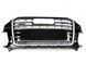 Решітка радіатора на Audi Q3 2011-2014 стиль SQ3 Black Silver 429956 фото 1