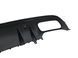 Диффузор (заднего бампера) Full Black (стиль C63 S) Sedan на Mercedes C-class W205 2018-2021 427851 фото 7