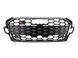 Решітка радіатора на Audi A5 2020- стиль S5 Chrome Black Matte 427379 фото 2