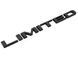 Автологотип емблема напис Jeep New Limited чорний глянець 430639 фото 3