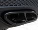 Накладки на вихлоп для Mercedes-Benz GLE, GLS class 2015-2018 AMG Line Чорний глянець 522511 фото 5