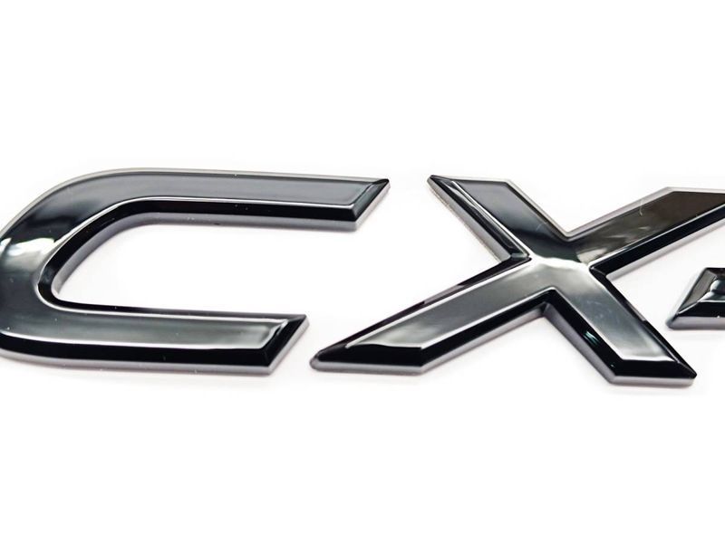 Автологотип напис Mazda CX-5 чорний глянець 430781 фото