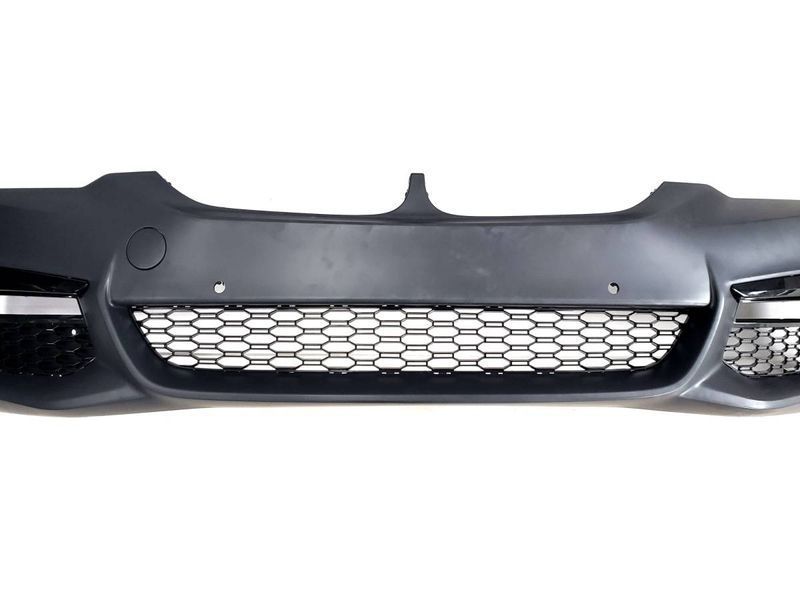 Передний бампер на BMW 5 G30, G31 2017-2020 в стиле M-Paket 429853 фото