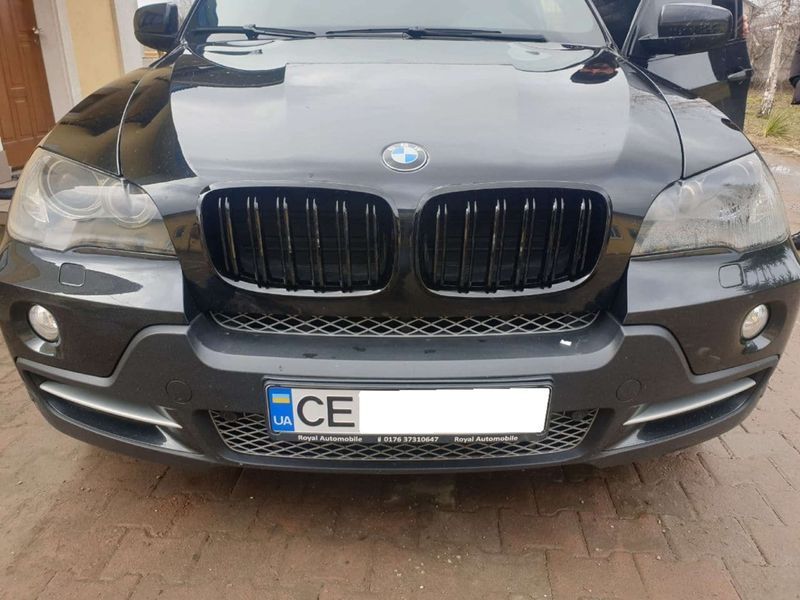 Ноздри Черный глянец (Двойные M-Look) на BMW X5 E70 2010-2013 429036 фото