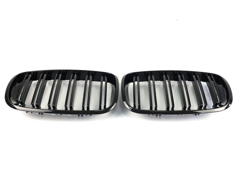 Ноздри Черный глянец (Двойные M-Look) на BMW X5 E70 2010-2013 429036 фото