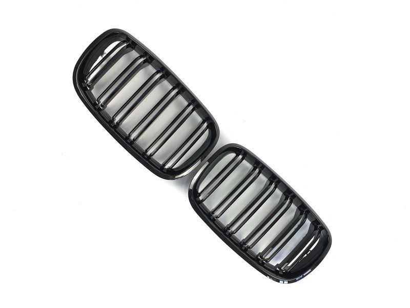 Ноздри Черный глянец (Двойные M-Look) на BMW X5 E70 2010-2013 429036 фото