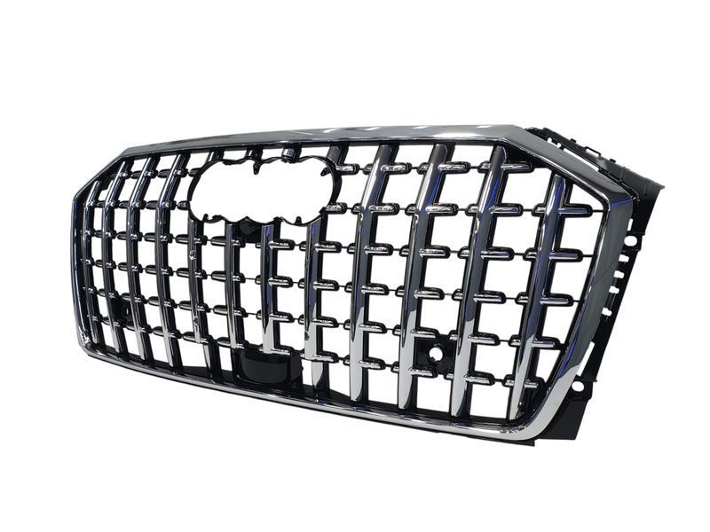Решітка радіатора на Audi A8 2021- стиль Horch Chrome Black 522155 фото
