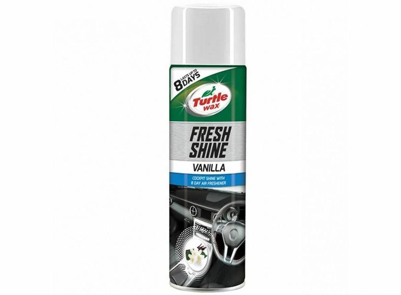 Поліроль для панелі приборів Turtle Wax Fresh Shine Ваніль 500мл 340647 фото