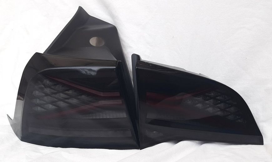 Задние фонари на Tesla Model 3 2017-2022 LED стиль X 430444 фото