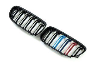 Решетка радиатора на BMW 3 E90, E91 2008-2012 M-color 429011 фото