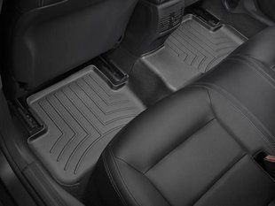 3D килимки для Mercedes GLA-class X156 2013- чорні задні WeatherTech 445152 46571 фото
