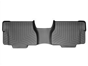 3D килимки для Toyota Sequoia 2007- чорні задні з консоллю WeatherTech 440937 46914 фото