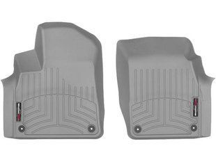 3D килимки для Bentley Bentayga, Lamborghini Urus 2016- сірі передні WeatherTech 4616451 239902 фото