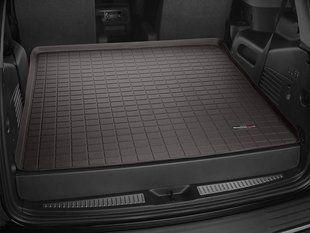 Килимок у багажник для Cadillac Escalade, Chevrolet Tahoe, GMC Yukon 2015- какао WeatherTech 43710 141888 фото