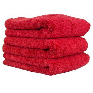 Мікрофібровий рушник Chemical Guys Fluffer Miracle Towel Red 60 x 40 см 408570 фото
