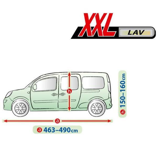Чехол тент на автомобиль Opel Combo E 2018- Long Kegel Mobile Garage LAV XXL 463-490см 416592 фото