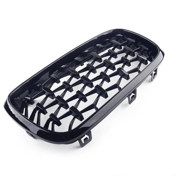 Решітка радіатора на BMW X5 F15, X6 F16 2013-2018 Diamond Black 355180 фото