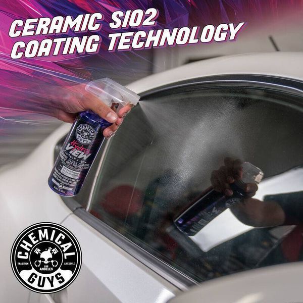 Керамическое покрытия для стекла Chemical Guys HydroView Ceramic Glass Cleaner and Coating 408475 фото Керамическое покрытия для стекла Chemical Guys HydroView Ceramic Glass Cleaner and Coating 408475 фото