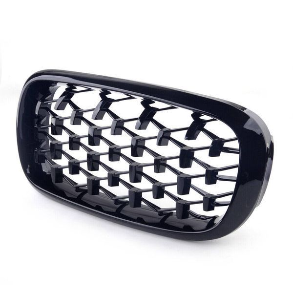 Решітка радіатора на BMW X5 F15, X6 F16 2013-2018 Diamond Black 355180 фото
