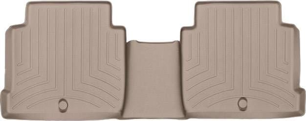 3D коврики для Kia Optima, Hyundai Sonata 2015-2019 бежевые задние WeatherTech 456662 141219 фото
